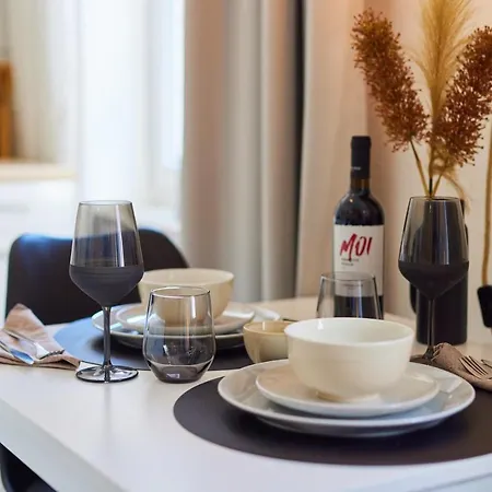 Studio3 Zentral Und Ruhig Mit Parkplatz, 5 Min Z Bali-t Und Gop, Boxspringbett Apartmán Bad Oeynhausen